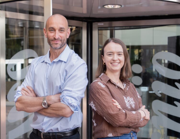 Nabil Djouder (left) and Paula Sánchez / Christian Esposito. MadMoviex. CNIO